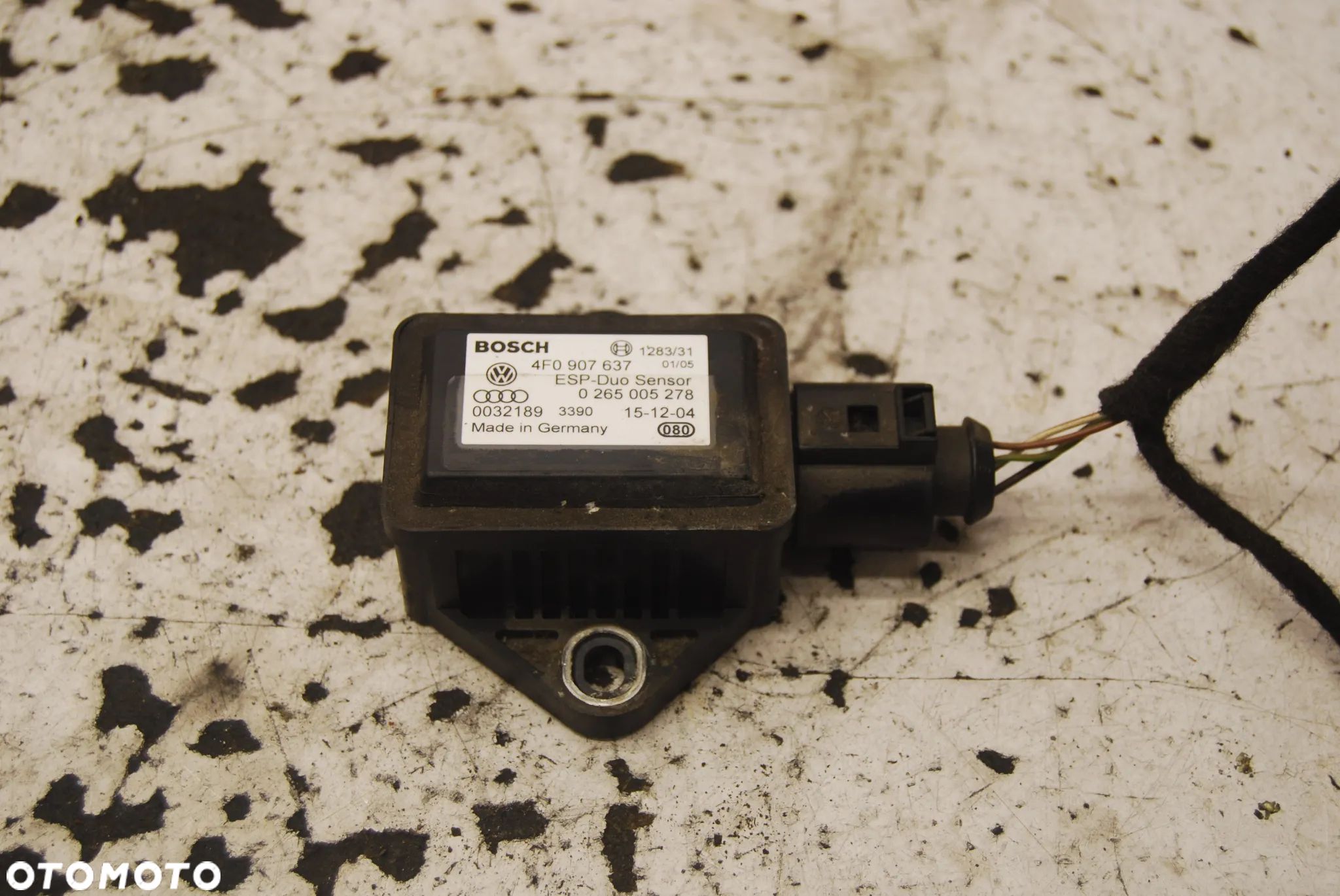 CZUJNIK MODUŁ SENSOR ESP 4F0907637 AUDI A4 B7 A6 C6 - 1