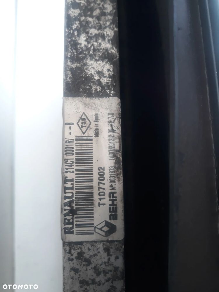 CHŁODNICA RENAULT MASTER III 2,3 DCI (KOMPLET)  2015r   214815872R  214005447R  214C10001R - 5
