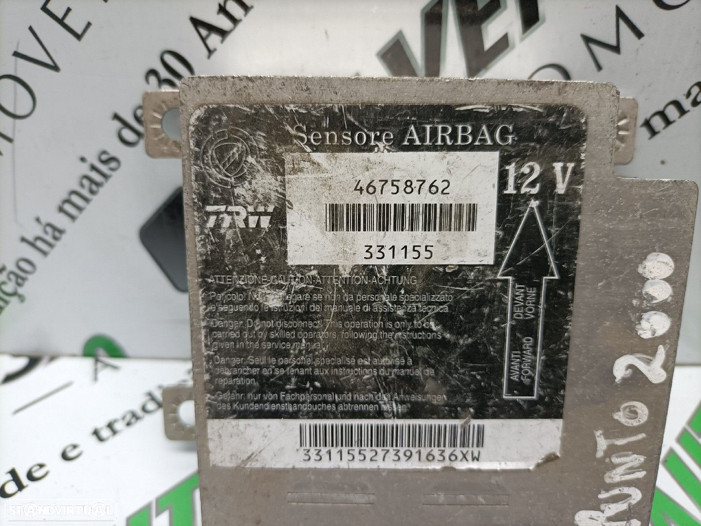 Centralina Airbags Fiat Punto (188_) - 2