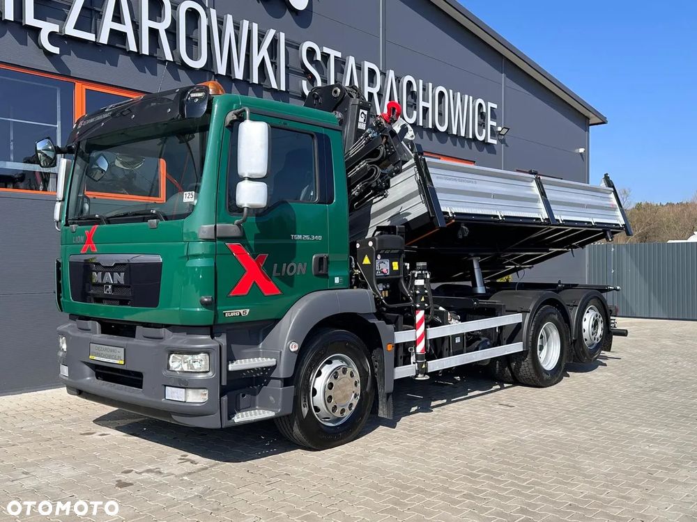 MAN MAN TGM TGS TGX 26.340 // E5// 6x2 6x4 //WYWROTKA 3-S / HIAB XS 122 HIDUO // KIPPER // KRAN // KRANE - 9