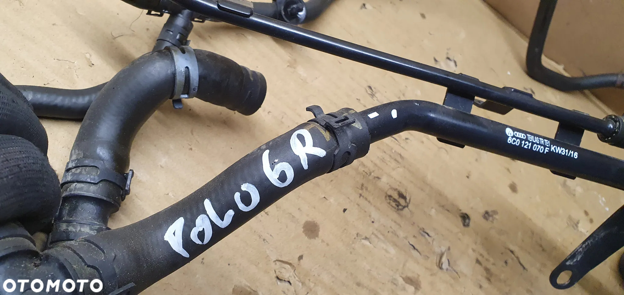 Przewód wąż wody rurka VW Polo V 6R 1.0 3C0121109 - 13