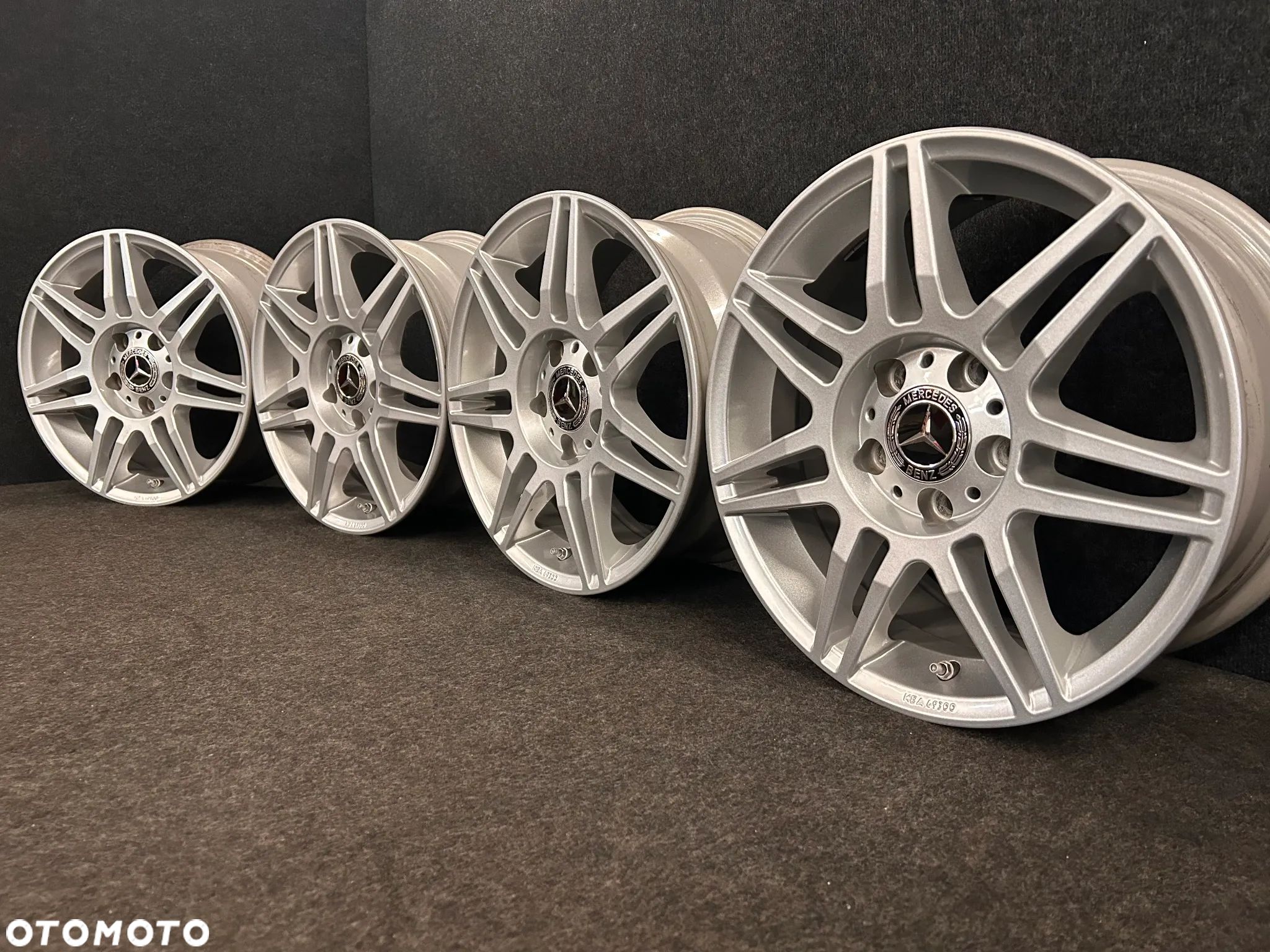 Alufelgi Mercedes E-Klasa W212, C-Klasa W204, W205, V-Klasa, Vito 16 cali 5x112 4szt. Ładne z czujnikami! - 1