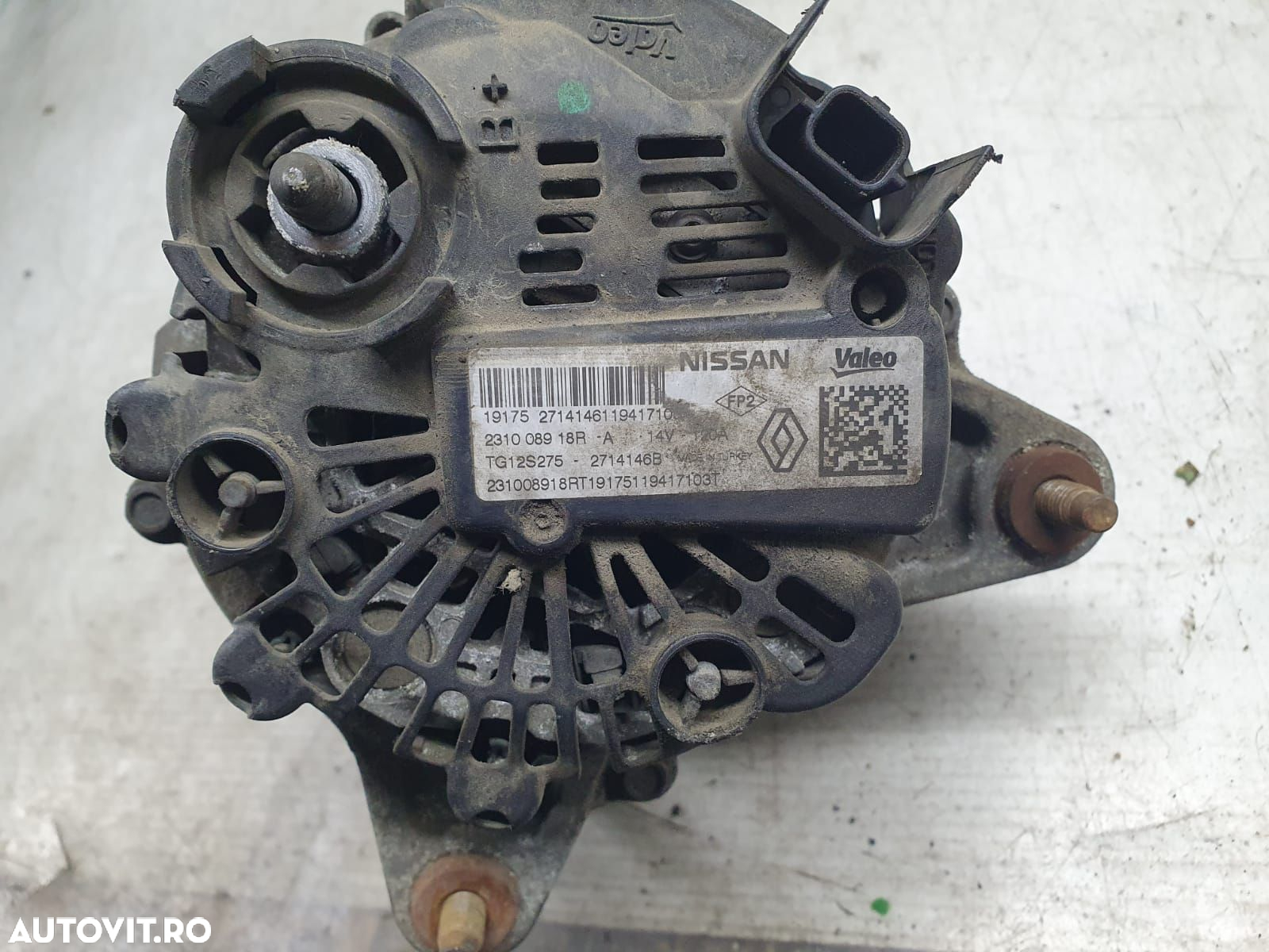 Alternator 1.5 dci 231008918r Renault Clio 4 [2012 - 2020] - 3
