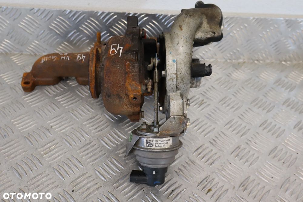 TURBOSPRĘŻARKA TURBINA TURBO VW GOLF VI CADDY SEAT LEON SKODA OCTAVIA III AUDI 1.6TDI HGR03L253016T 03L253016T V115 - 5