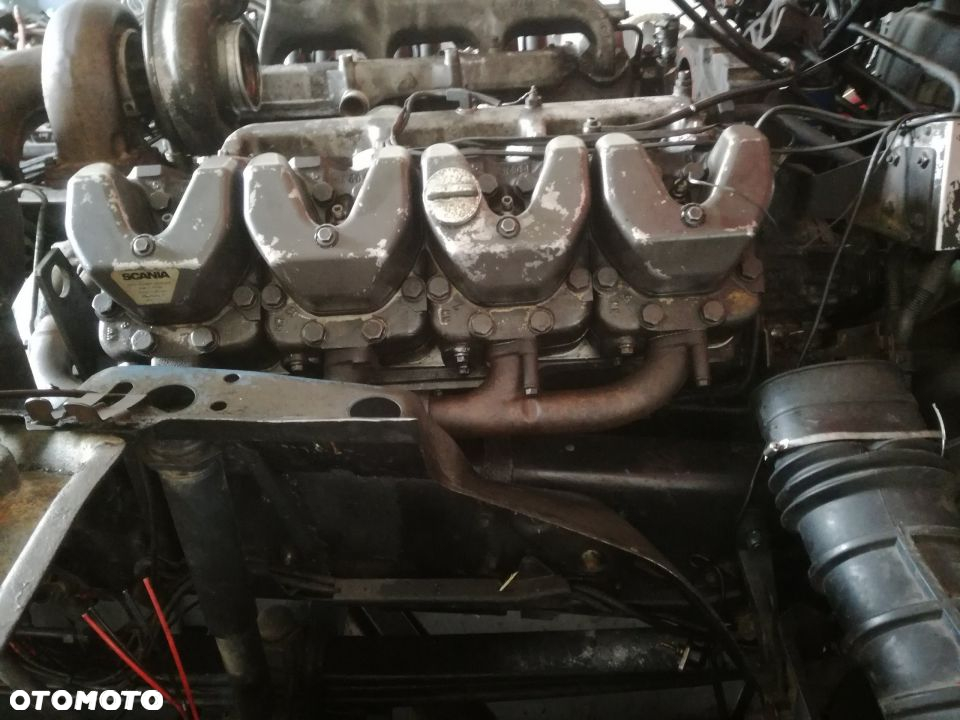 BLOK SŁUPEK SILNIK SCANIA V 8  500 KM  DSC 1413 - 2