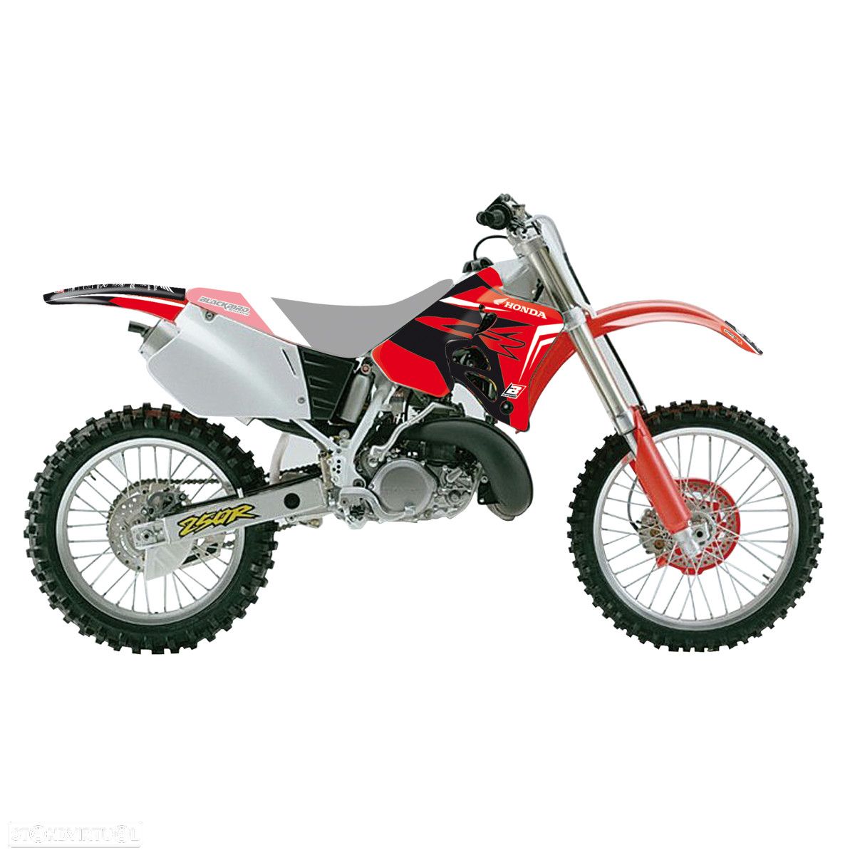 kit autocolantes blackbird dream 4 honda cr125 / 250r - 1