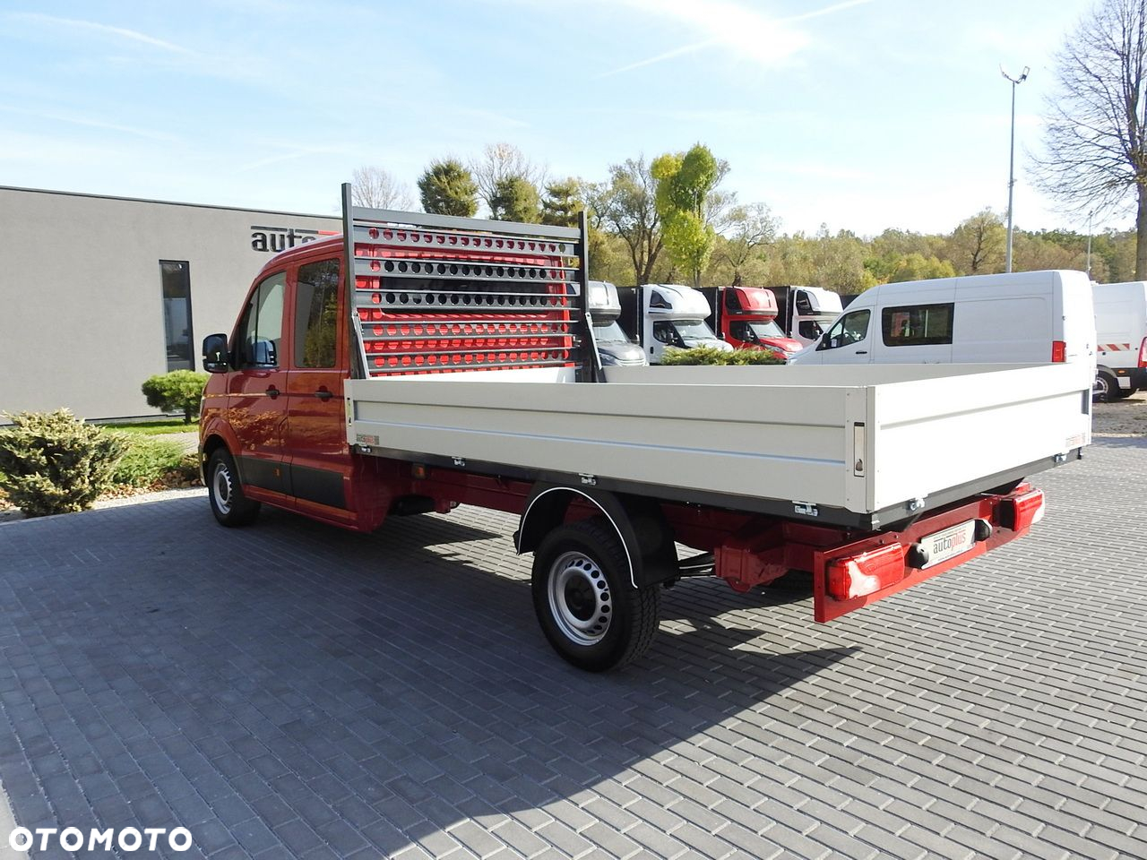 Volkswagen CRAFTER SKRZYNIA PODWÓJNA KABINA DOKA 7 MIEJSC KLIMATYZACJA  140KM - 10