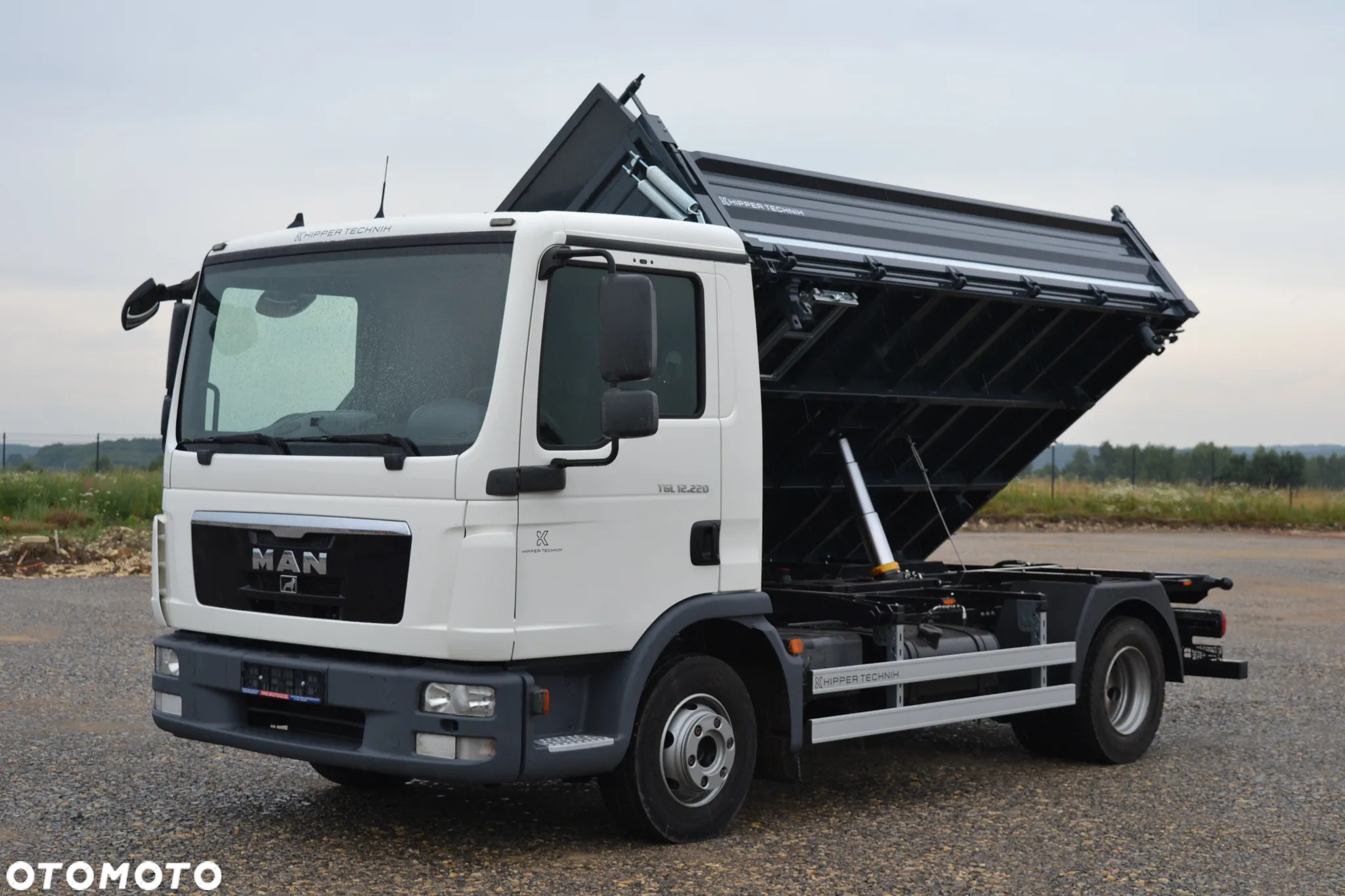 MAN TGL 12.220 Nowy 3-stronny WYWROT Kiper Wywrotka Blokada mostu Klimatyzacja MANUAL - 5