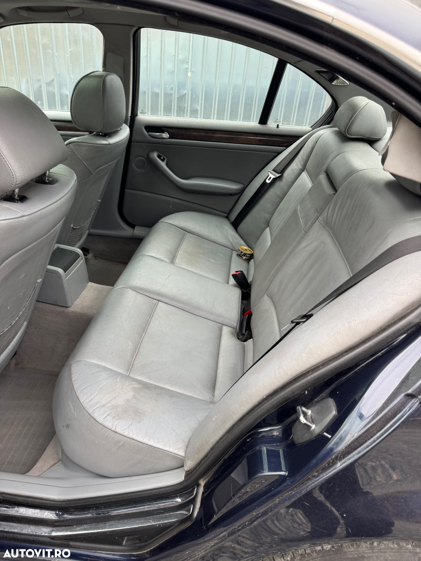 Interior piele gri full electric bmw seria 3 e46 - 2
