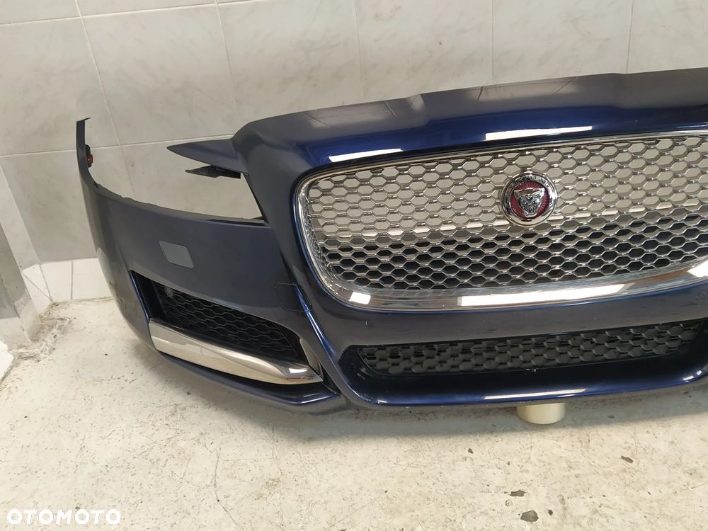 JAGUAR XF X260 ZDERZAK PRZÓD PRZEDNI KOMPLETNY 4XPDC SPRYSKIWACZE GRILL ATRAPA CHŁODNICY ZNACZEK WIĄZKA ORYGINAŁ - 4