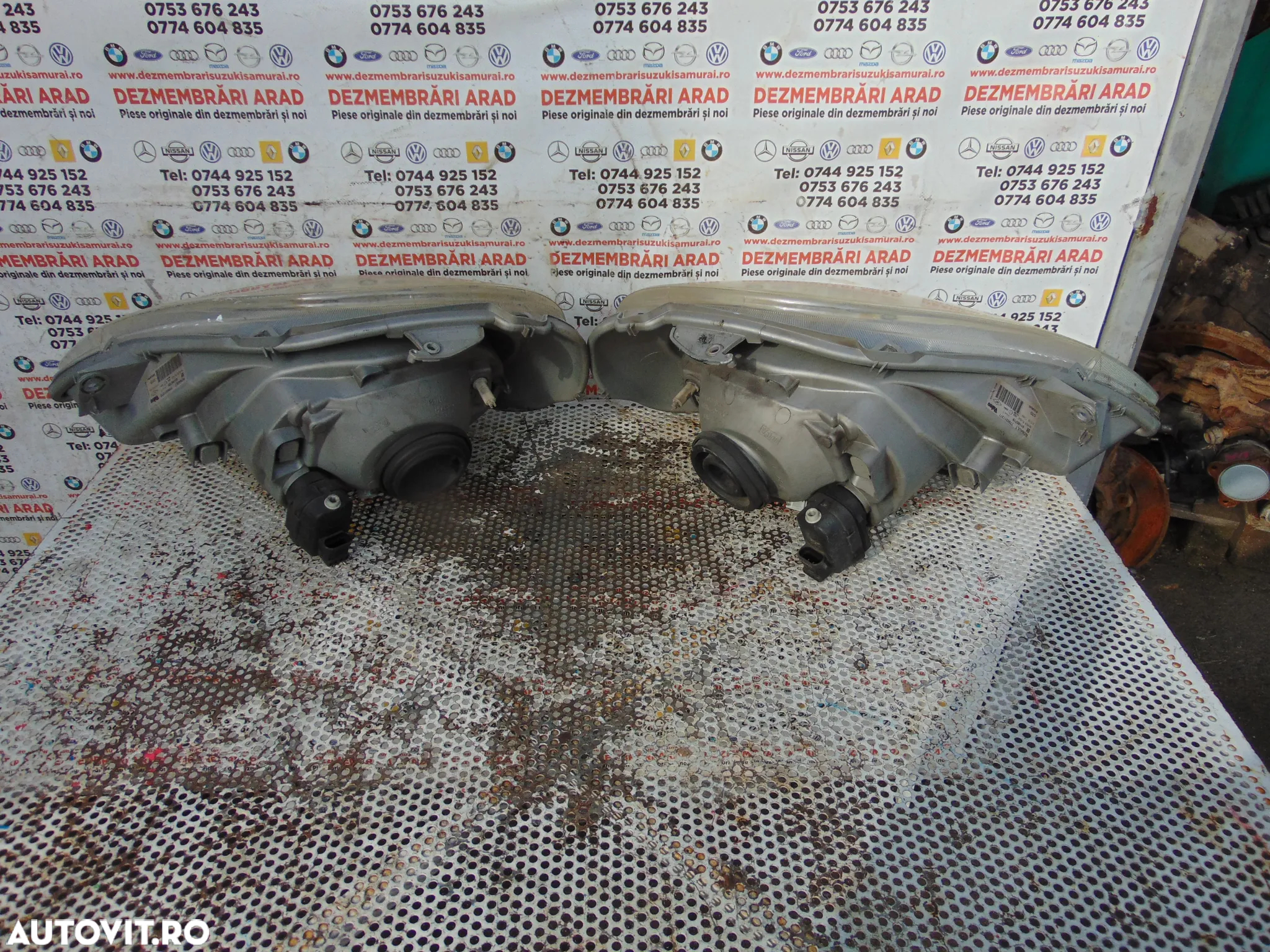 Far Opel Vivaro 2001-2013 faruri stanga dreapta Renault Trafic 2001-2013 - 7