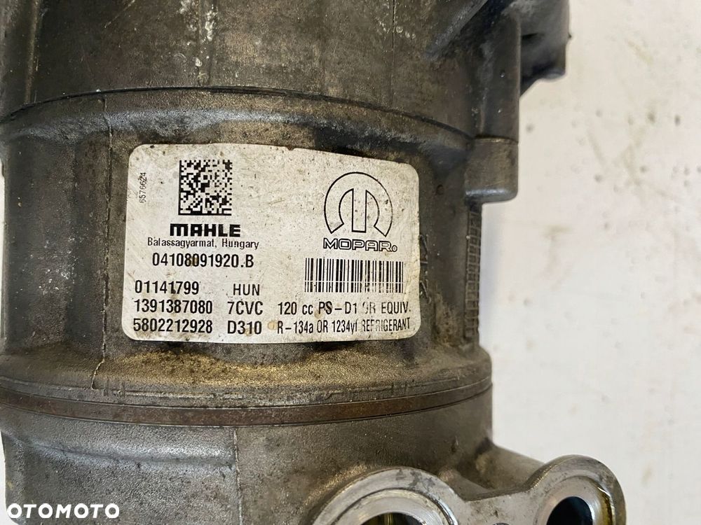 Sprężarka klimatyzacji 2.3 01141799 1391387080 Ducato Boxer Jumper III 15- - 2
