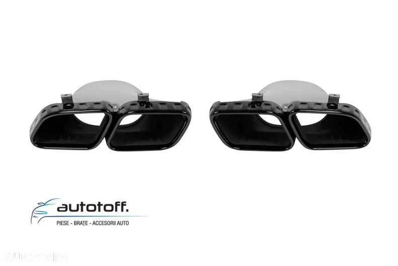 Pachet exterior compatibil Mercedes GLE Coupe C167 (19-23) GLE63 Black Design - 4