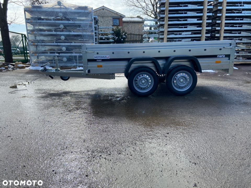 Martz Przyczepa Martz Premium  264/2 2 oś 264x126x40cm dwuosiowa dostawa - 11