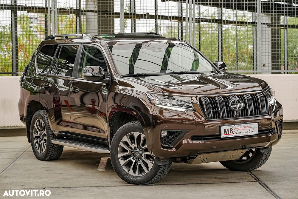 Toyota Land Cruiser 2.8l D-4D 204 CP A/T 7 locuri Luxury AVS Brown - 3