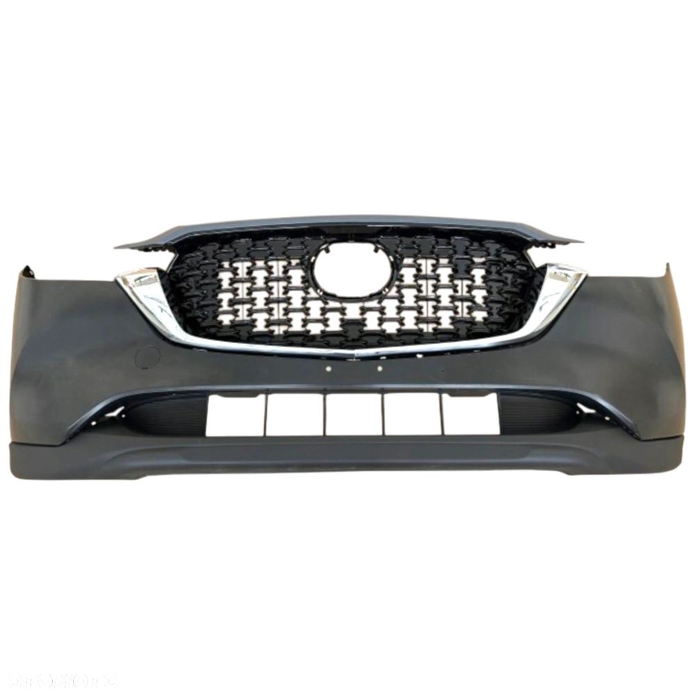 MAZDA CX-5 2022+ LIFT KOMPLETNY ZDERZAK PRZEDNI GRILL SKORUPA CHROM LISTWA - 2