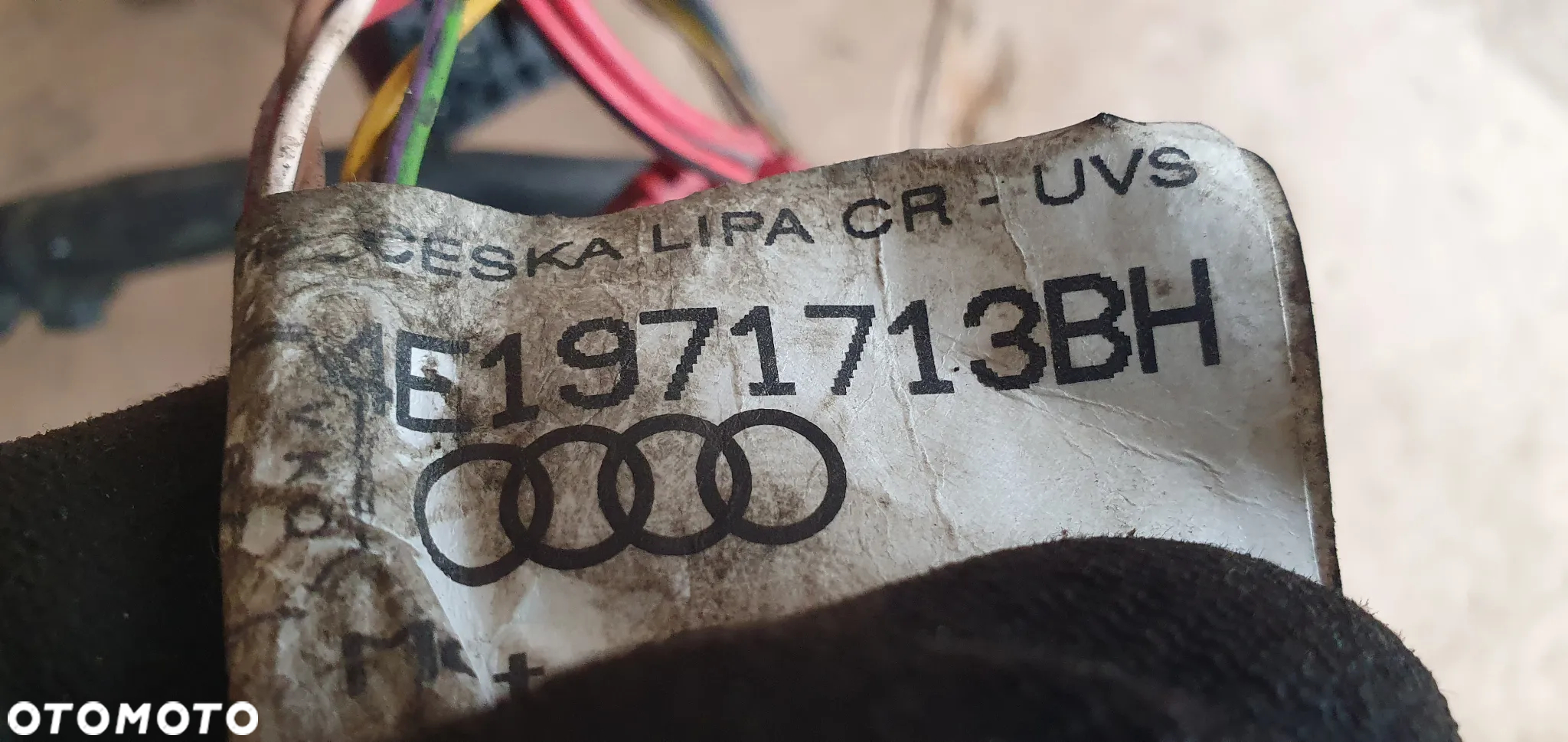 Wiązka instalacja silnika Audi A8 D3 4.2 TDI 4E1971713BH - 8