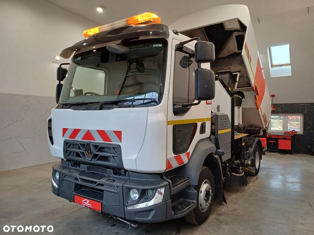 Renault D12 Zamiatarka Zoeller Faun Euro 6 PM10 Szczotki L/R Rok 2017 2 Silniki 2825 MTH - 13