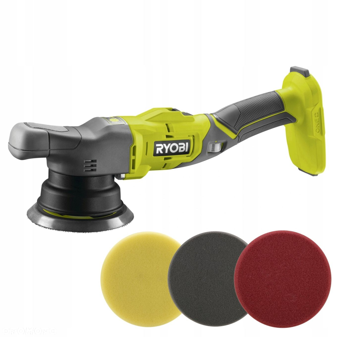 RYOBI POLERKA AKUMULATOROWA 18V REGULACJA R18P-0 125MM OSCYLACJA  3 PADY - 15