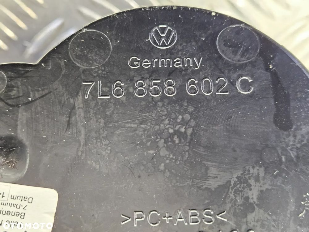 VW TOUAREG 7L 03-09R DEKORY SZARE MAT LISTWY OZDOBNE DRZWI KOMPLET - 9