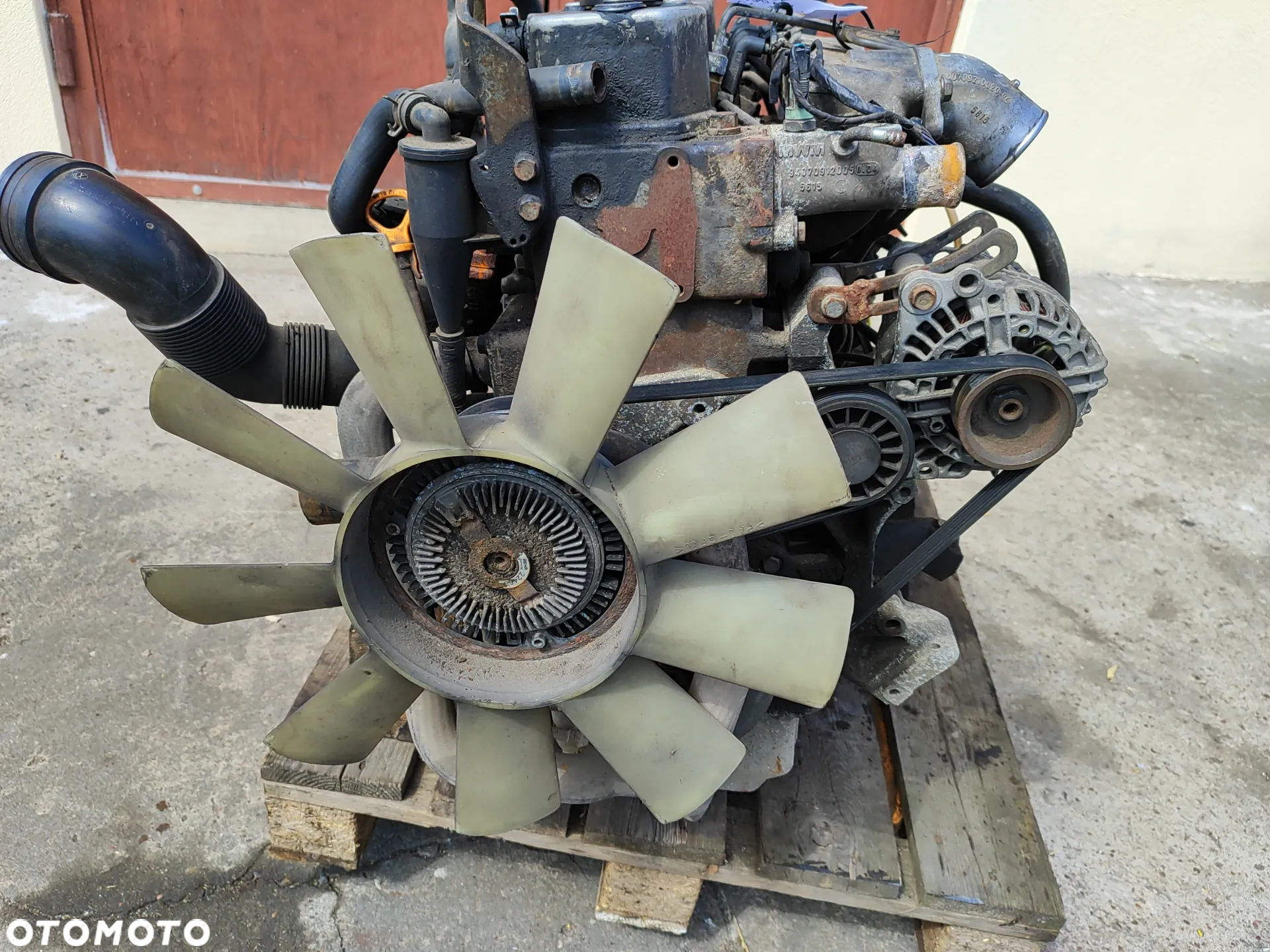 Silnik 2.8 TDI 130KM ATA kompletny ze wszystkim pompa na linkę Volkswagen LT II 96-02 Film z pracą  | wózek widłowy, generator prądu, łódź - 2