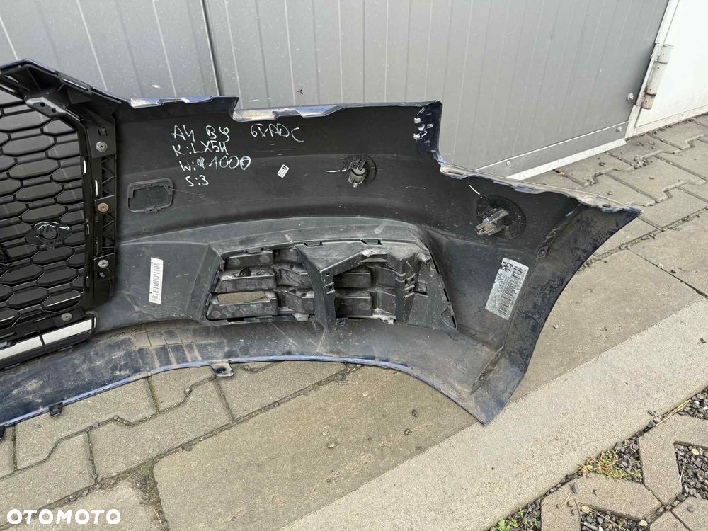 Audi A4 B9 Zderzak Przód Przedni Kompletny 6xPDC LX5H 15-19 - 7
