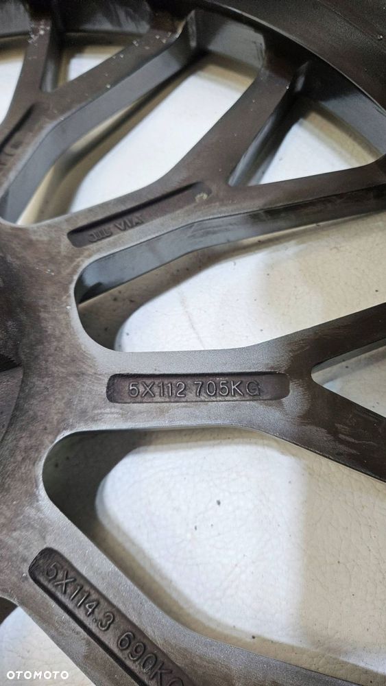 felga aluminiowa via sff02 20'' 8,5j et35 5x112 cb 66,6 - 9