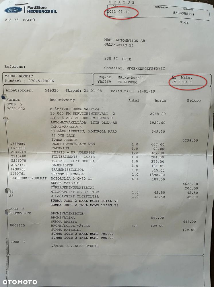 Ford Mondeo 2.0 TDCi Titanium 4WD PowerShift - 36