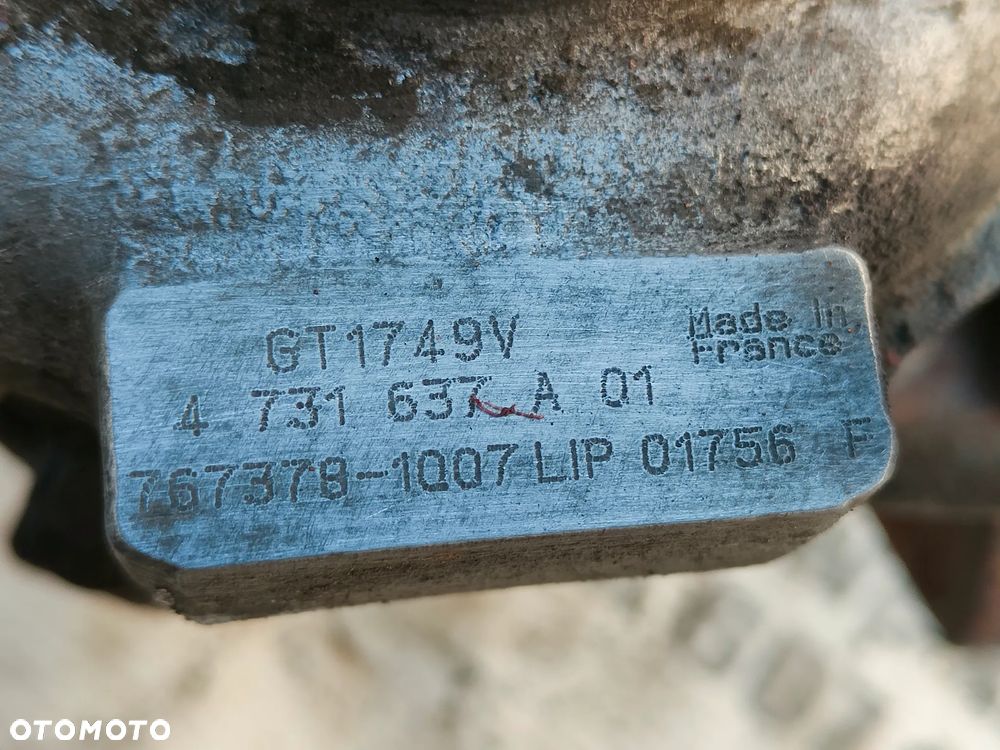 BMW E90 E91 E87 E81 2.0d 143KM 318d 118d Turbosprężarka 4731637 - 7