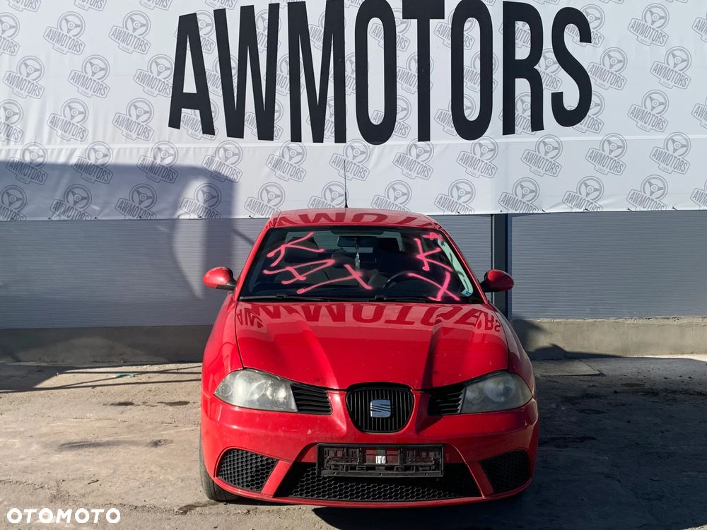 SEAT IBIZA 2006 *SAMOCHÓD NA CZĘŚCI* 2679 MASKA, LAMPA, DRZWI, LUSTERKO, ZDERZAK, GRILL, BŁOTNIK, KLAPA, BELKA, DESKA, FOTELE, KANAPA, ĆWIARTKA, KIEROWNICA, TARCZE, ZACISKI, ZAWIESZENIE, KOMPLETNY PRZÓD, KOMPLETNY TYŁ, LICZNIK, ZEGARY, PRAWE LEWE PRZÓD TYŁ - 2