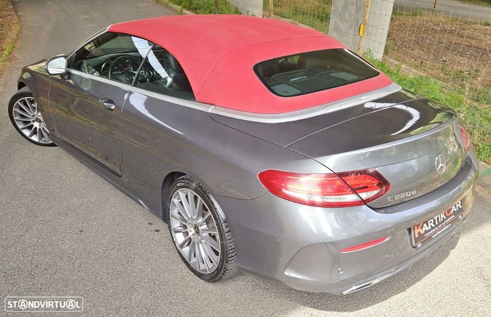 Mercedes-Benz C 220 d Cabrio 9G-Tronic AMG Line Plus - 10