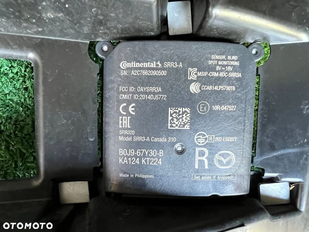 MAZDA 3 CX30 2018 2025 Tylny Tylni radar boczny czujnik martwego pola ze wspornikiem B0J967Y30B - 3
