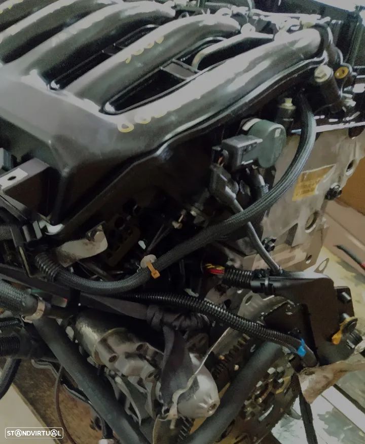 Motor Bmw 730D 231cv E65 M57 306D3 bloco aluminio caixa velocidades 6HP26 - 7