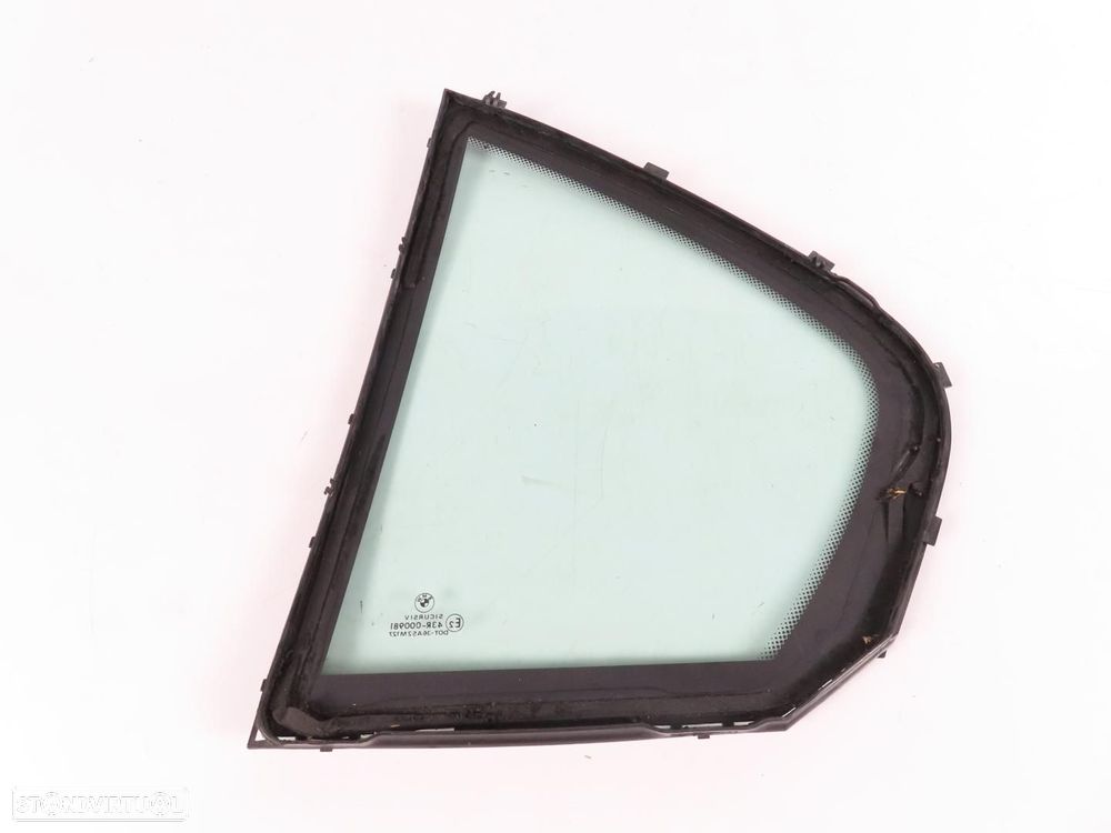 Vidro fixo porta Direito/Trás Usado / Original BMW 3 (E46) 51348196030 - 2