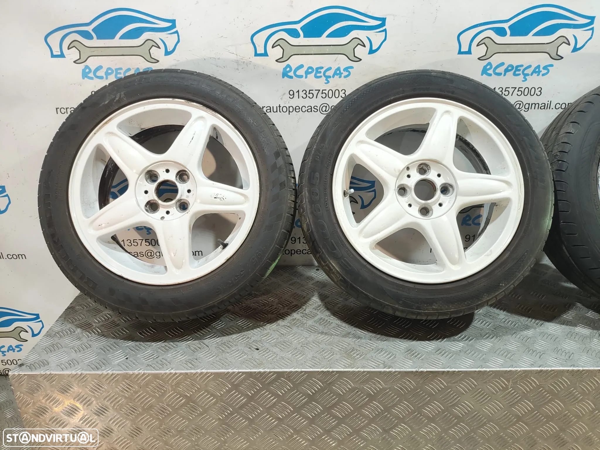 Conjunto Jantes 16 Originais Mini 6.5J ET48 4x100 6769410 6769409 - 6