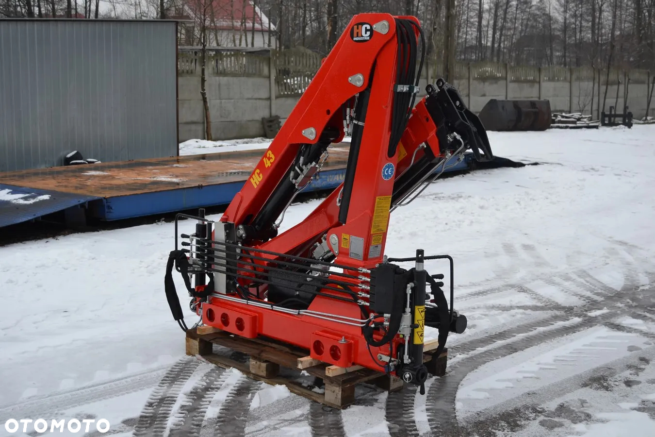 HC Żuraw HC 43A1 Idealny na busa Nowy 2023 Rok Palfinger Hiab Hyva Fassi HMF Copma - 6