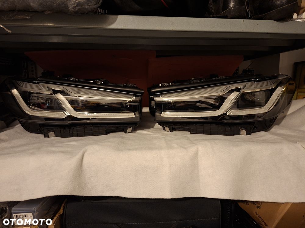 Lampy Adaptive led Lewa Prawa BMW 5 g30 lci idealne kompletne - 4