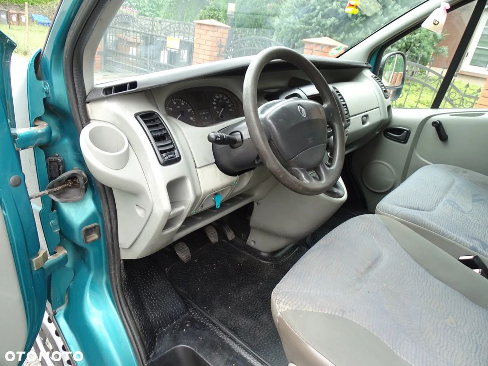 Renault Trafic 1,9 DCI -90 KONI , skrzynia ładunkowa , 3 miejsca , cały oryginał. - 7