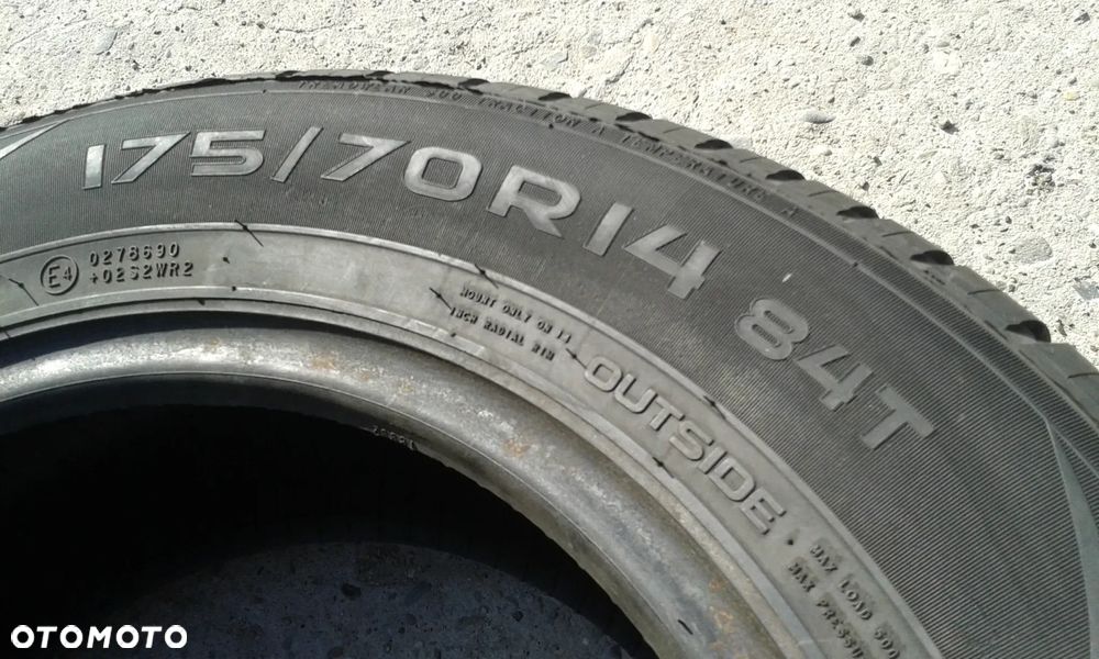 14” - NOKIAN - 175/70 r14 cali – LETNIE  Opony iLine - stan: BDB - Gwarancja + Możliwy MONTAŻ  !! - 6