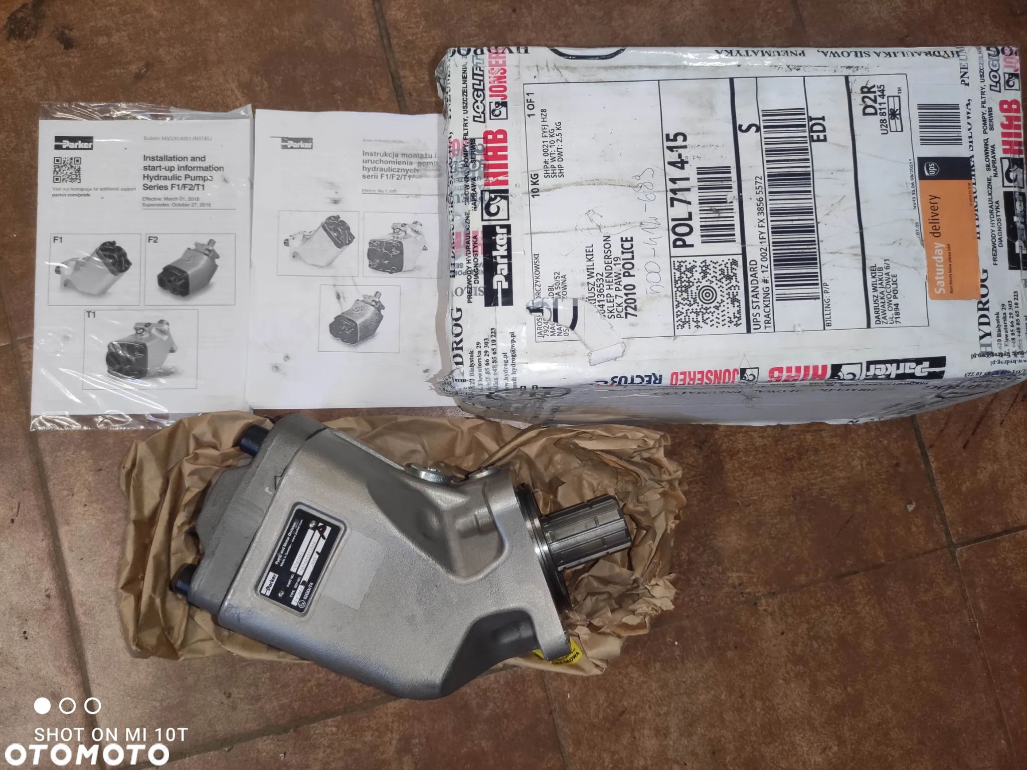 Pompa hydrauliczna Parker F1-061-L 8781061 - 4