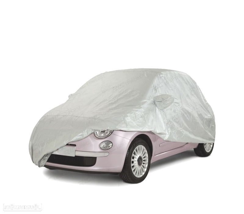 CAPA CARRO CINZENTA TAMANHO S - 2