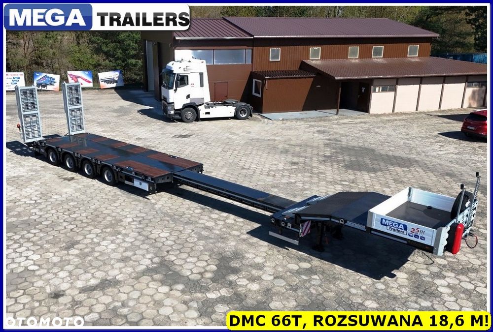 Inny Niska podłoga DMC 66,0 TON, ROZCIĄGANA 18,60 M - pod KONTENERY !!! - 4