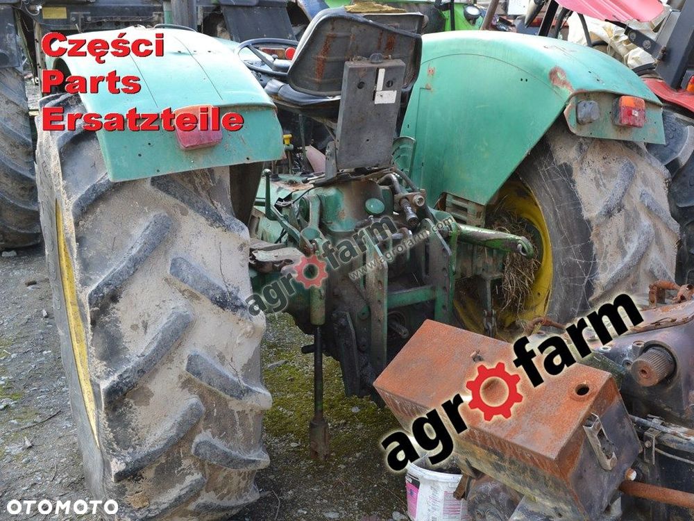 John Deere 2030 części, skrzynia biegów, silnik - 2