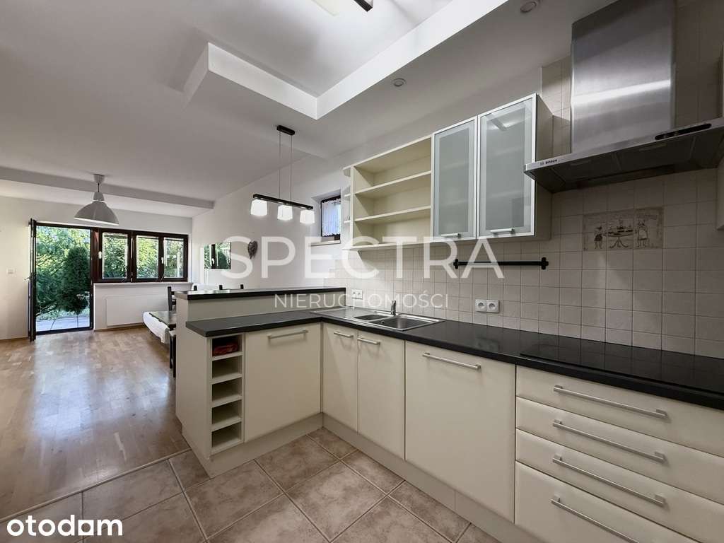 56,7m² z południowym tarasem | Park Decjusza | Wola Justowska