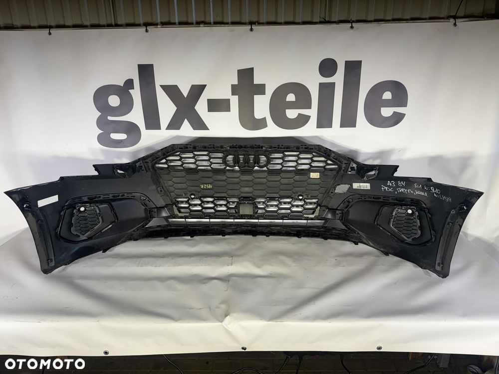 Audi A3 8Y Zderzak Przód Przedni PDC, Sprysk. ,Radar LY9B 20-24 8Y0807437 - 6