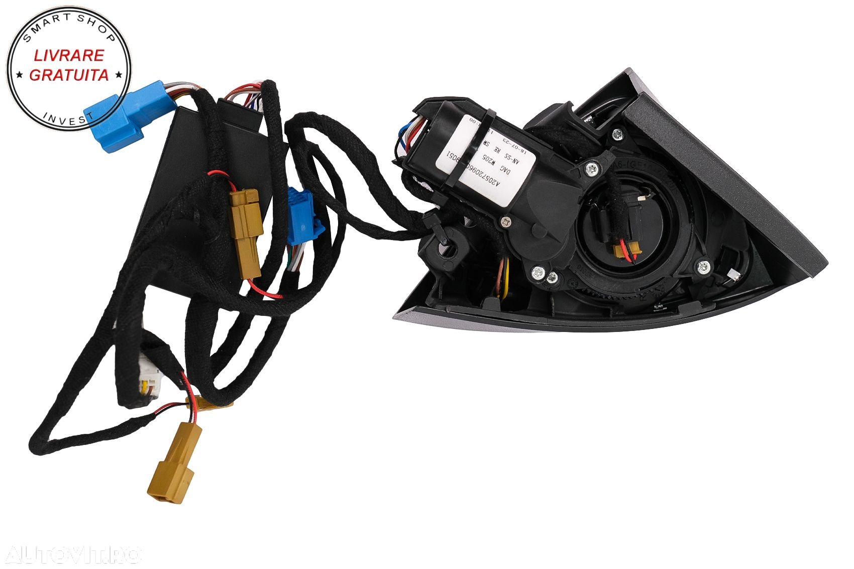 Tweeter LED rotativ cu 3 culori Mercedes C-Class W205 C205 S205 (2014-2018)- livrare gratuita - 4