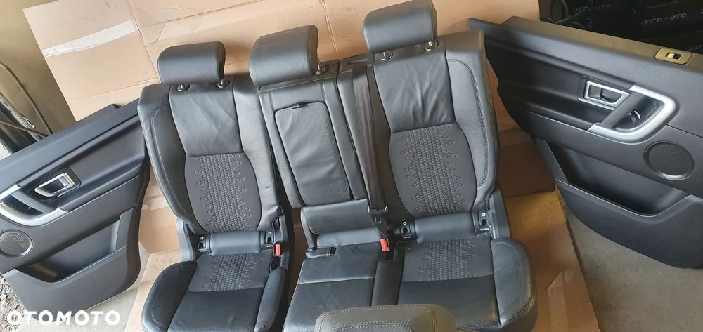 Fotele kanapa boczki podłokietnik komplet skóra elektryczne grzane Land Rover Discovery Sport L550 - 12