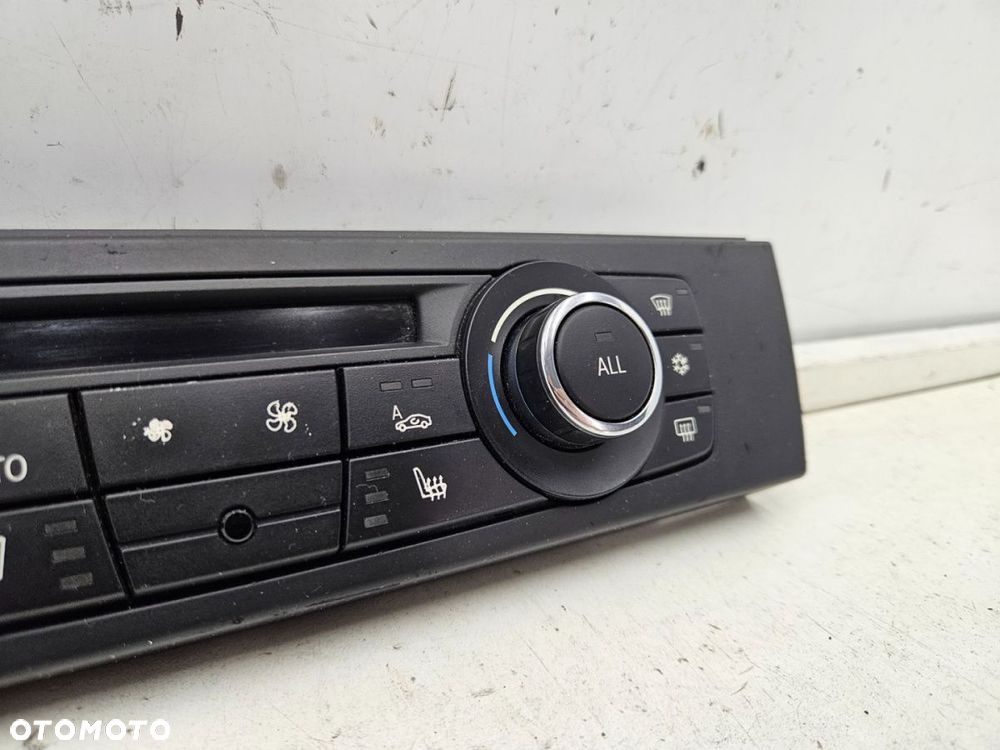 Panel klimatyzacji BMW E92 E93 04-12r. sterowania nawiewem wentylacją podgrzewane fotele 9242411 - 5