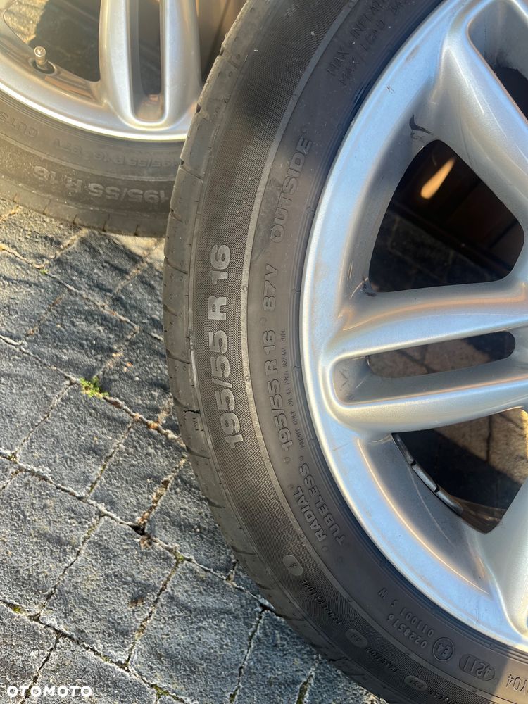 4 sztuki, 195/55 R16 Felgi aluminiowe Mini Cooper oryginał - 7