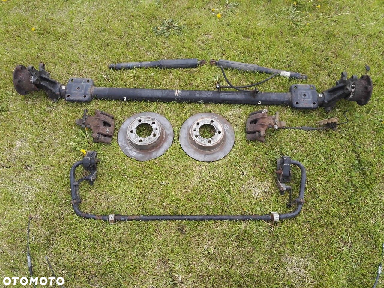 Belka Oś Piasty Tył Master Movano 01-10 Komplet - 3